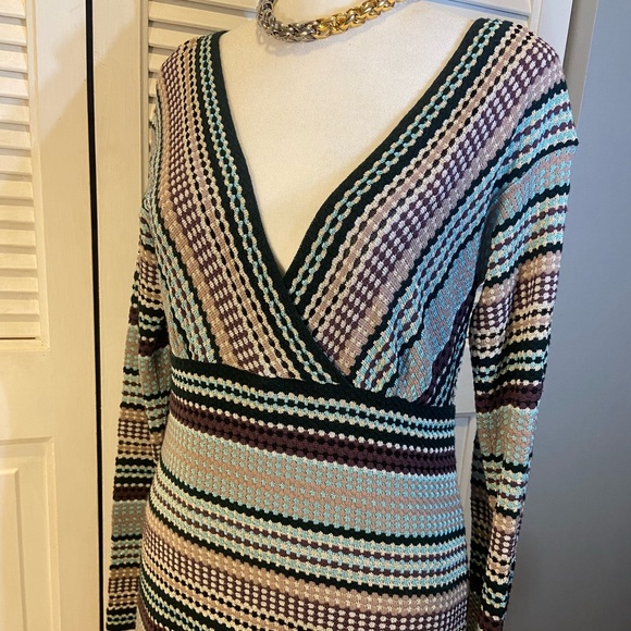 Missoni Multicolor Knit Sweater Dress